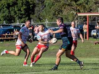 HE'S BACK: Byron Bay captain-coach Todd Carney returns to the field in NRRRL this weekend. Picture: Ursula Bentley@CapturedAus