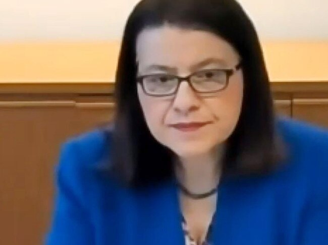 Victorian Health Minister Jenny Mikakos appeared before the inquiry on Thursday. Picture: Supplied