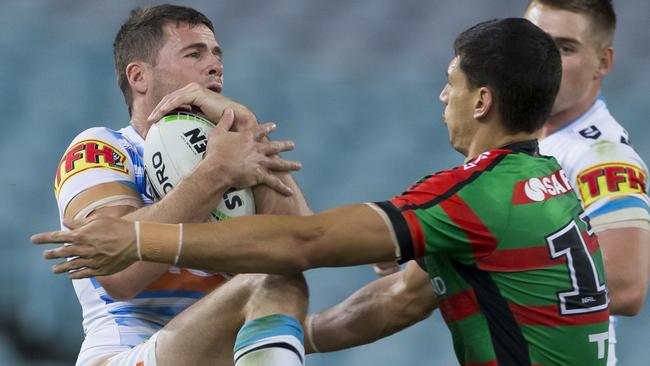 Anthony Don in action against the Rabbitohs. Picture: Craig Golding