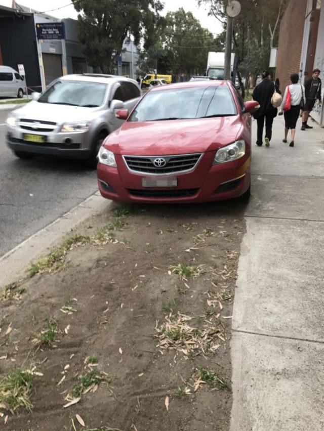 An app called Snap Send Solve is being used to report illegal parking