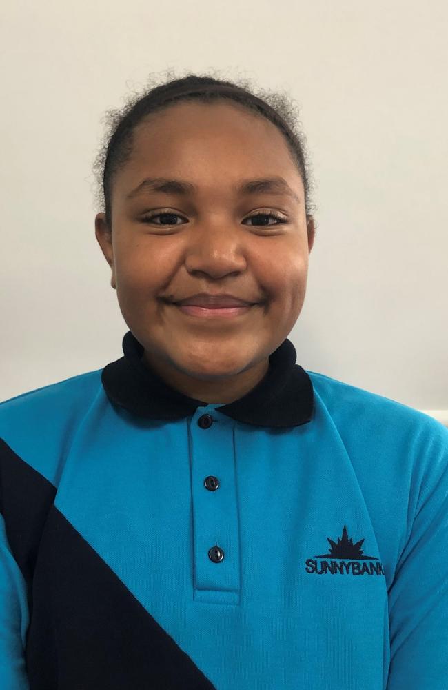 Azayla, Sunnybank State School captain, Picture: Contributed