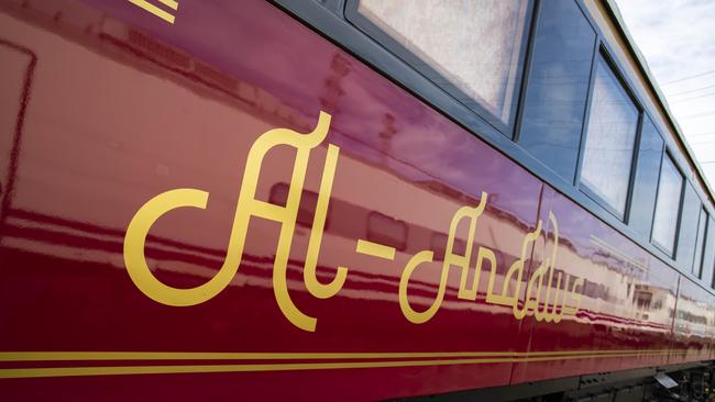 Al Andalus luxury train in Spain.