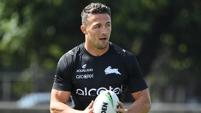 Sam Burgess will have his work cut out for him during and after his Ballina Seagulls trial on Saturday Picture: Joel Carratt.