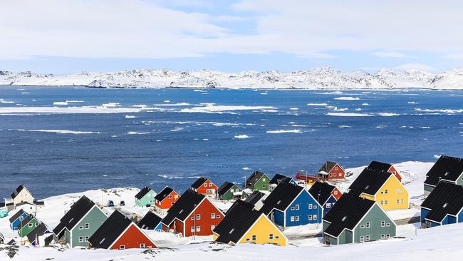 Nuuk, the capital of Greenland.