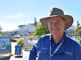 RESIGNING: Darryl Branthwaite at the Feast on East Markets coinciding with the Pacific Explorers arrival in Gladstone on June 4. Picture: Liana Walker