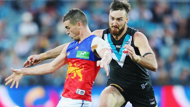 Tom Rockliff is set to join Charlie Dixon at Port Adelaide.