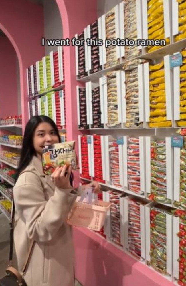 Sydneysiders are obsessed with Happy Ramen Express in Cabramatta. Picture: TikTok/@cinsdaily