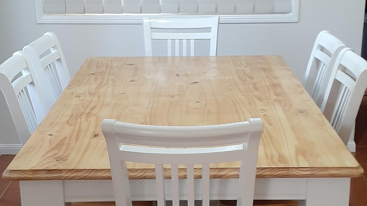 Upcycling a dining deals table