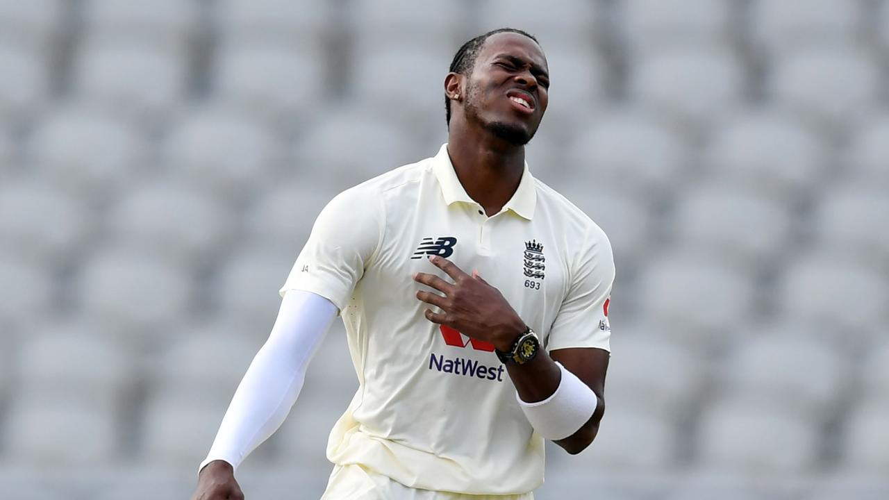 England are missing the express pace of injured fast bowler Jofra Archer. Picture: AFP