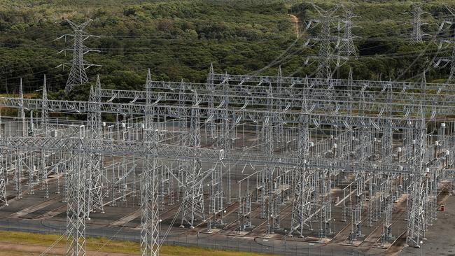 The high voltage switchyard at Eraring. Picture: Brendon Thorne/Bloomberg via Getty Images