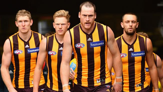 Jarryd Roughead says it’s not all doom and gloom for the Hawks. Picture: Getty