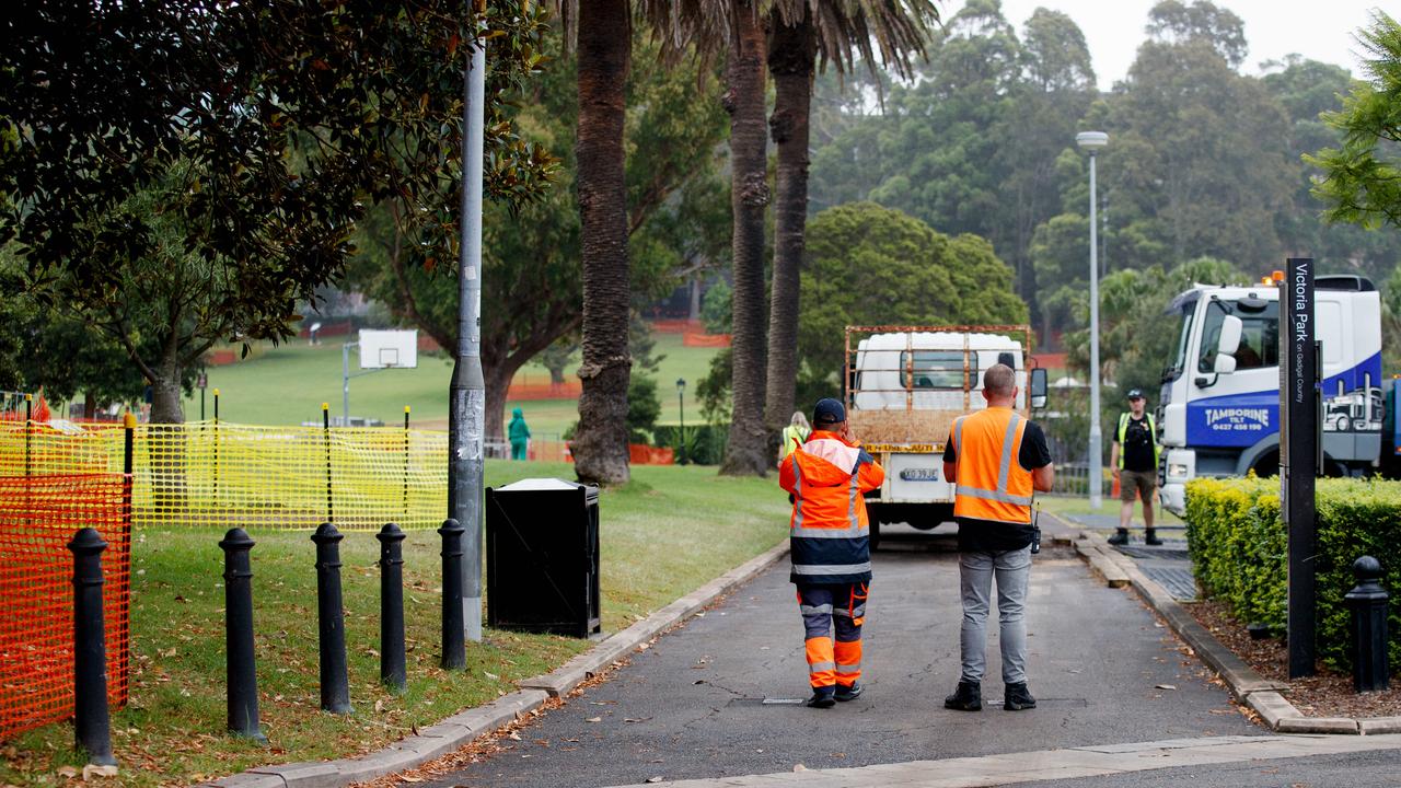 The contamination impacted a popular annual festival in Sydney. Mardi Gras Fair Day has been cancelled four days out from the event after asbestos was discovered in Victoria Park. Picture: NCA NewsWire / Nikki Short