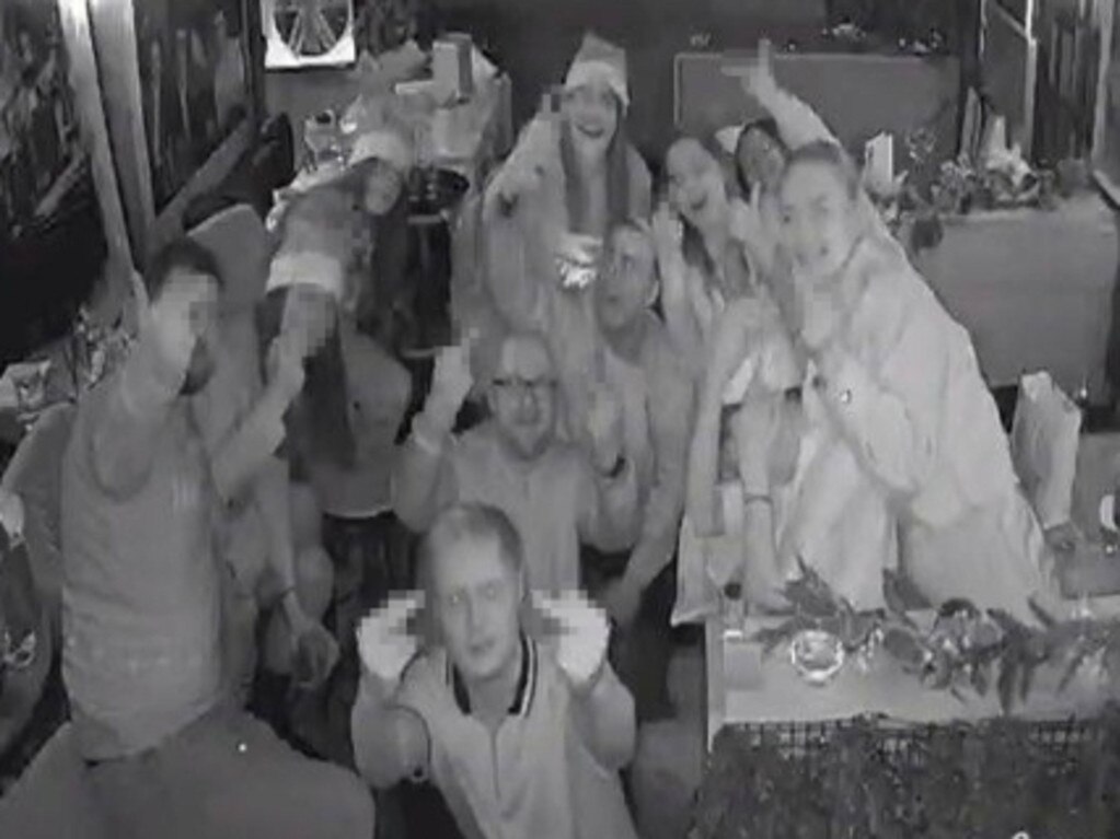 Bar owner catches employees on CCTV having ‘secret’ Xmas party. Picture: Kennedy News