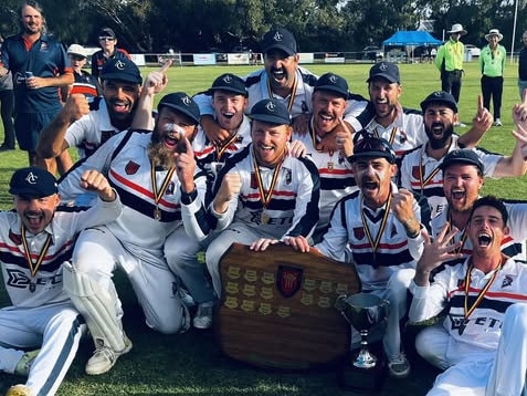 Armstrong Creek beat Barwon Heads by 13 runs in the A1 grand final. Picture: Armstrong Creek.