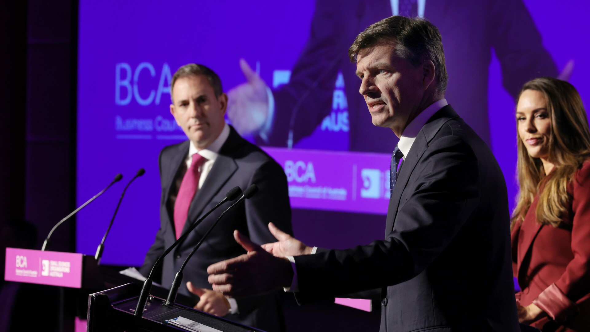 Jim Chalmers and Angus Taylor face off in fiery final debate