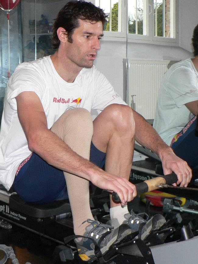 Webber still remembers the tough training.