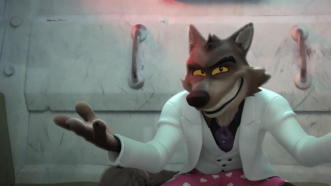 Sam Rockwell is the voice of Wolf in <i>The Bad Guys</i> this Easter. Picture: Supplied