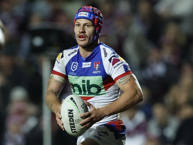 The Knights are not getting value for money from Kalyn Ponga. Picture: Mark Evans/Getty Images