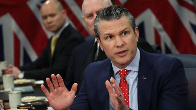 Defence Secretary Pete Hegseth is among those expected to be at the briefing. Picture: Getty Images