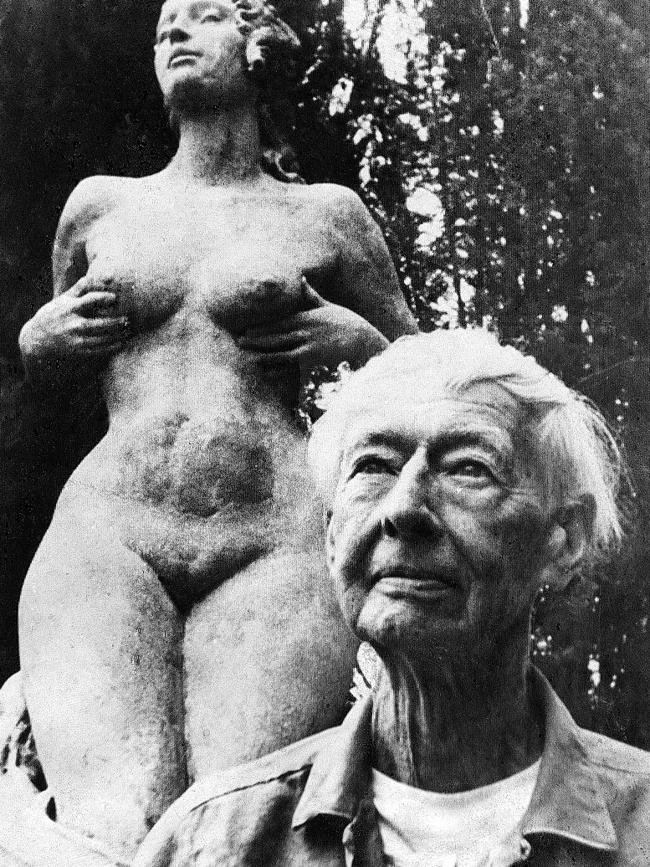 Artist Norman Lindsay was famous for his nudes.