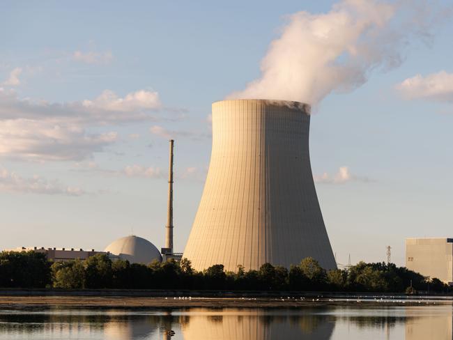 ESSENBACH, GERMANY - JULY 12: The Kernkraftwerk Isar nuclear power plant stands on July 12, 2022 near Essenbach, Germany. Germany's federal coalition government is considering letting Germany's remaining three nuclear power plants, including the Isar 2 reactor, which are supposed to shut down by the end of this year, to continue operating a short time longer in order to help bridge a possible energy shortfall this coming winter. Germany is still dependent on Russia for a large portion of its energy imports and is facing a possible shortage of natural gas should Russia continue to diminish its gas deliveries following tensions over Russia's ongoing war in Ukraine. (Photo by Lukas Barth/Getty Images)