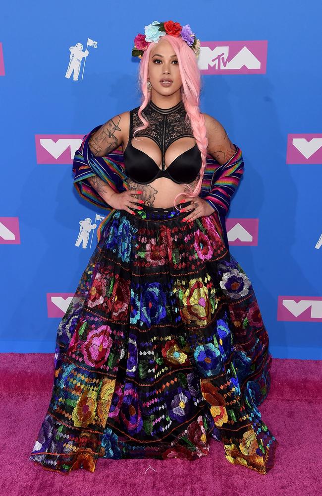 Lily Barrios attends the 2018 MTV Video Music Awards at Radio City Music Hall on August 20, 2018 in New York City. Picture: Jamie McCarthy/Getty Images/AFP