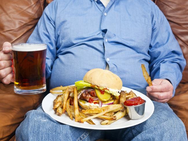 Researchers determined that obesity is linked to social contagion. Picture: Getty Images