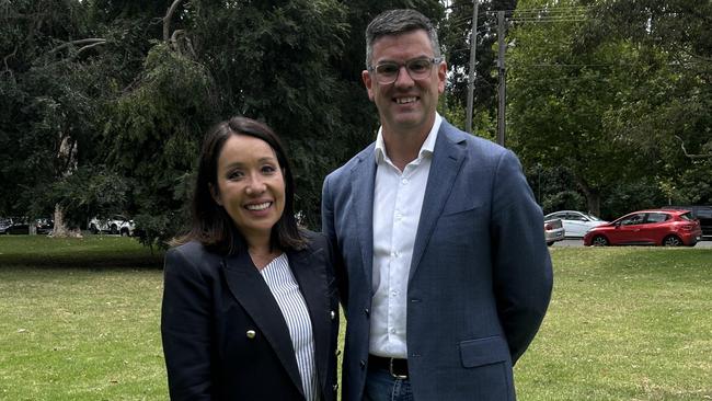 Brad Battin spent his first day as leader of the opposition in the Prahan electorate, endorsing Rachel Westaway as the Liberal candidate in the upcoming by-election