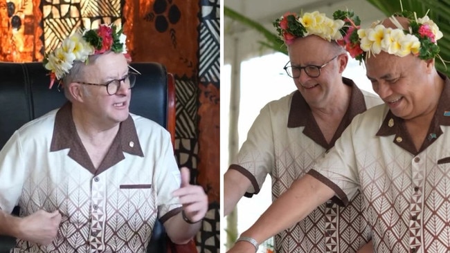 Prime Minister Anthony Albanese for the PIF leaders meeting in Tonga.