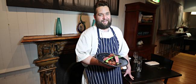 85 Miskin St owner and chef Brent Farrell. Picture: Annette Dew