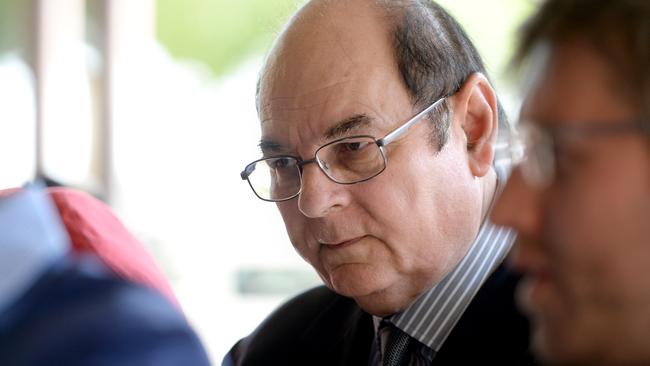 Stephen John Hamra outside the District Court in 2016. Picture: Greg Higgs