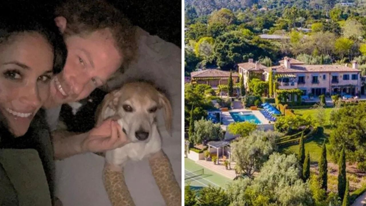 Rare glimpse inside Harry, Meghan’s $20m home. Picture: meghan/Instagram; Supplied