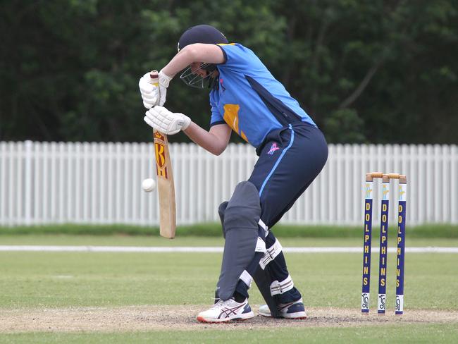 Katherine Raymont Shield women's cricket - Gold Coast Dolphins vs. Ipswich-Logan at Bill Pippen Oval, Robina. Dolphins batswoman Sammy Jo Johnson. Pic Mike Batterham