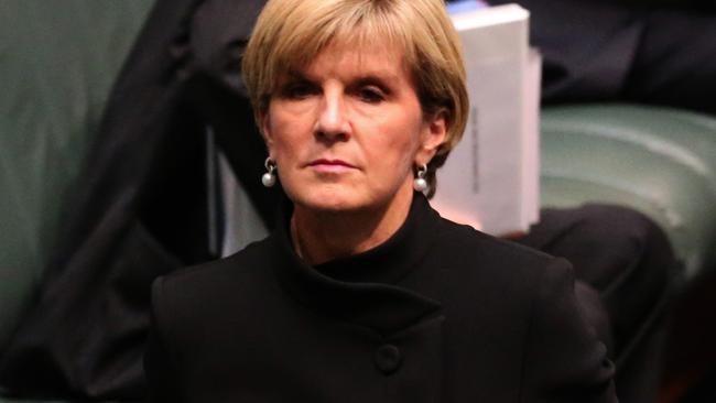 Foreign Minister Julie Bishop has taken a swipe at Indonesia.