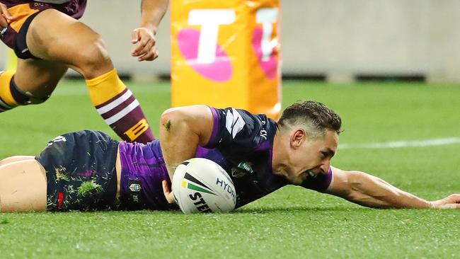 Billy Slater and Cooper Cronk may both play their last games for the Storm this weekend.