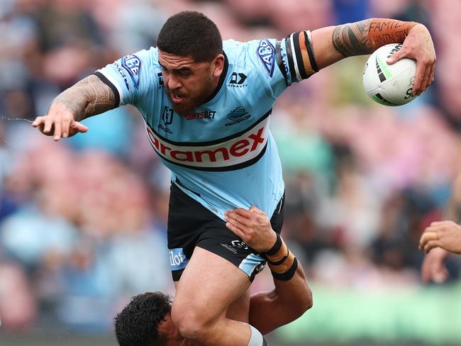 Braden Hamlin-Uele injured his calf at the World Cup but is expected to be ready to play by round one. Picture: Mark Metcalfe/Getty Images