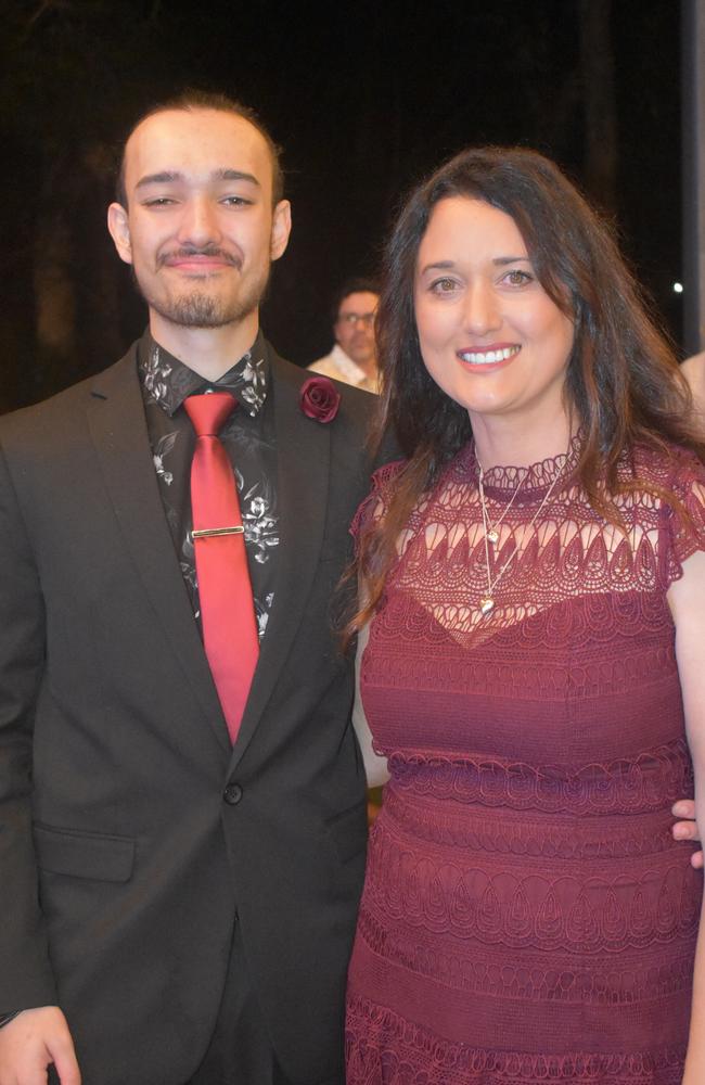 Angela and Judah at the 2022 Chancellor State College formal.