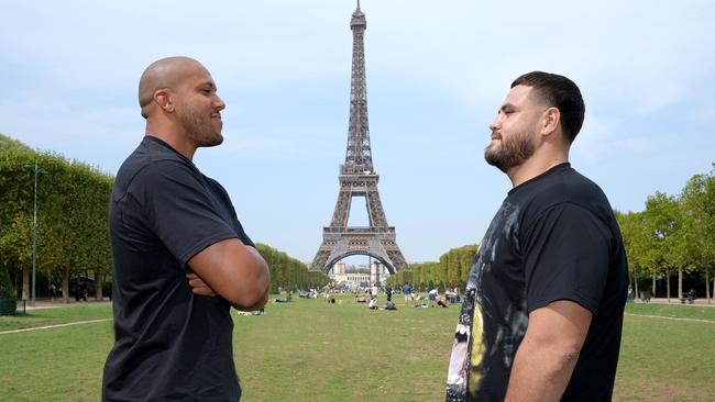 Tuivasa recently lost to former interim heavyweight champion Cyril Gane in a violent encounter. (Photo by Jeff Bottari/Zuffa LLC)