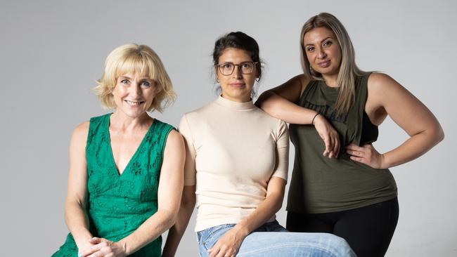 The Bree team (left to right): Alice Crawley, Carolina Flores and Mireille Boutros. Picture: Supplied