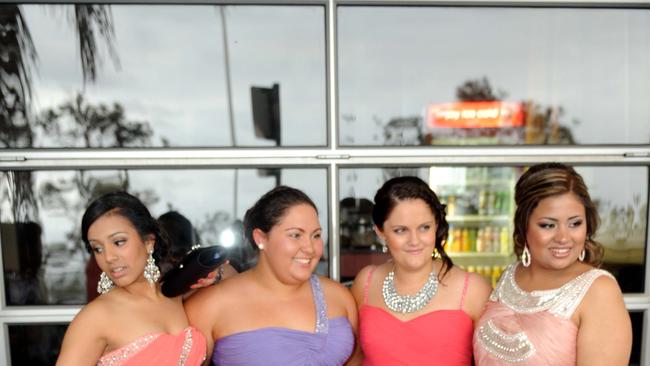 St Patrick’s College, Campbelltown year 12 students celebrating their formal in Wollongong in 2012.