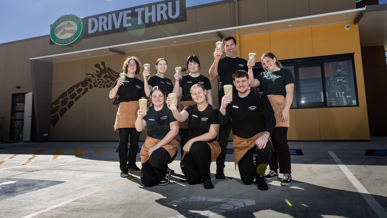 Zarraffa's Coffee franchisee Damian Doyle is opening his second location, which will be drive-through only, on Anzac Avenue in Harristown.