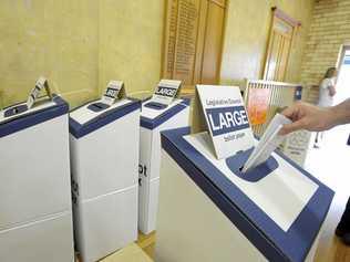 Ballot boxes. Picture: Cathy Adams