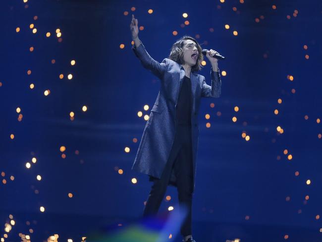 Eurovision 2017: Isaiah Firebrace competes in first semi-final, through ...