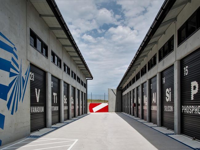 Cubbyhole at Warnervale where Masters-Whitehouse rented a unit to store some of the drugs and weapons. Picture: supplied