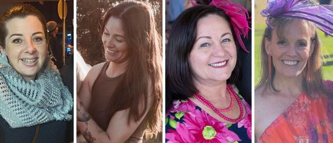 Gympie Women in Business 2024 awards finalists include (from left) Shelley Mills, Holly Van Slooten, Branka Starcevic and Tamara Perissinotto.