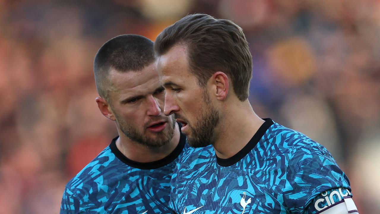 Harry Kane copped it sweet. Photo by Eddie Keogh/Getty Images