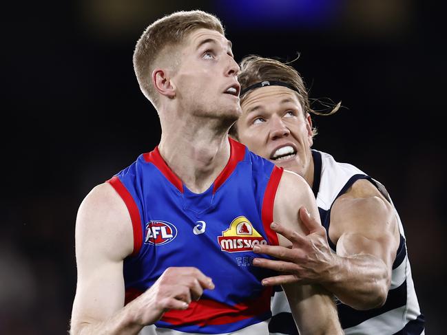 Big Tim English returns for the Bulldogs. Picture: Getty Images