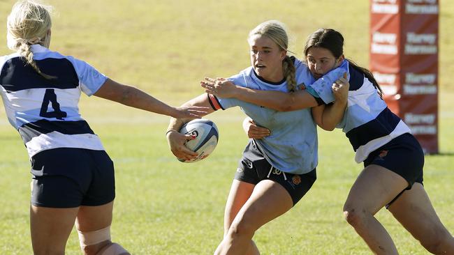 Millie Parker has also played schools sevens rugby. Picture: John Appleyard