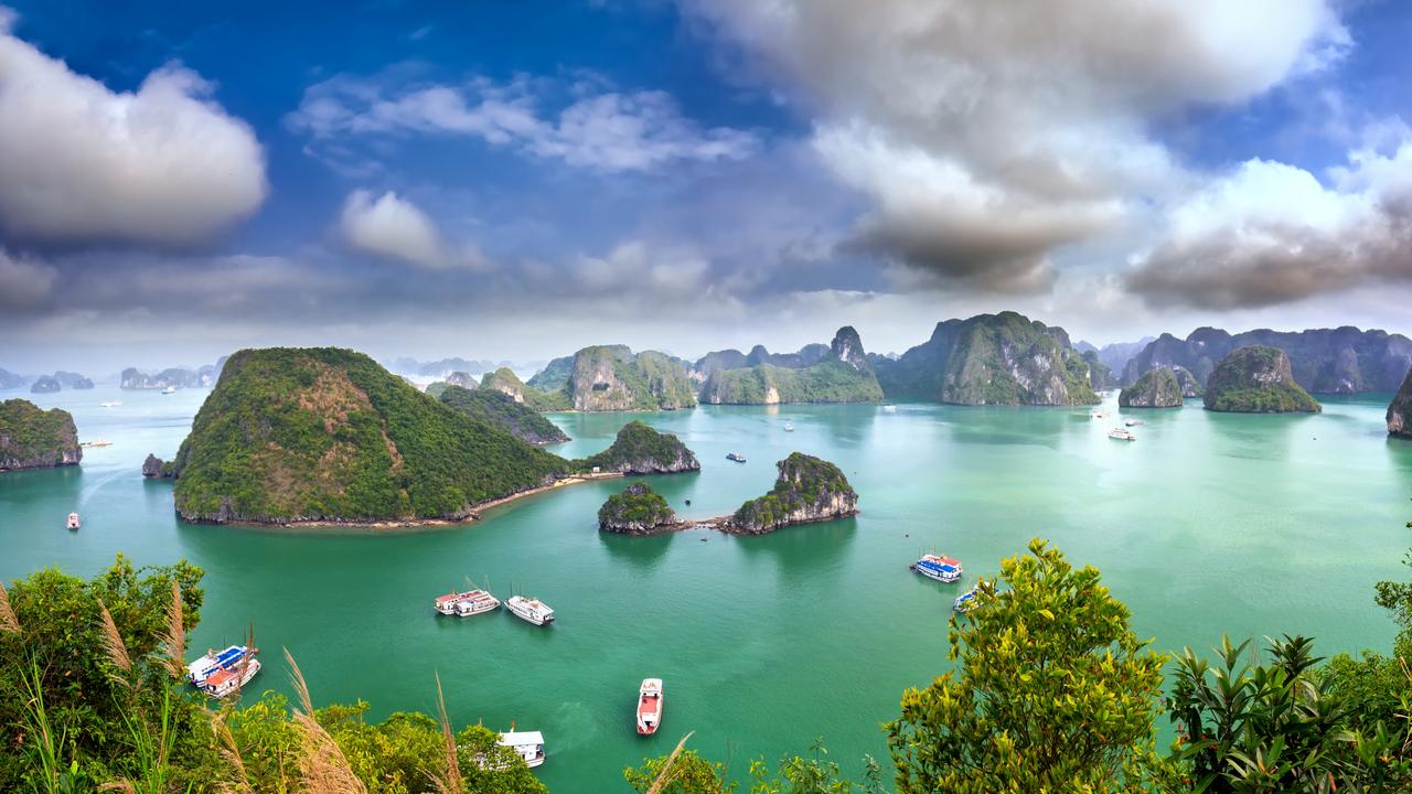 What better way to see Halong Bay than in luxury?