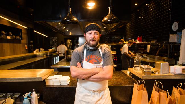 Melbourne restaurateur Scott Pickett says the extension of Victoria’s lockdown is ‘potentially catastrophic’ and risks making the state a laughing stock. Picture: Paul Jeffers